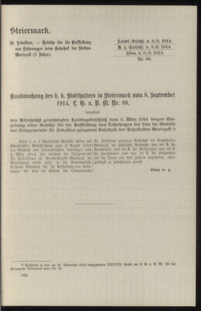 Verordnungsblatt des k.k. Ministeriums des Innern. Beibl.. Beiblatt zu dem Verordnungsblatte des k.k. Ministeriums des Innern. Angelegenheiten der staatlichen Veterinärverwaltung. (etc.) 19150215 Seite: 519