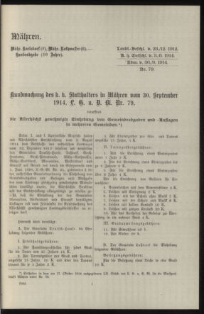 Verordnungsblatt des k.k. Ministeriums des Innern. Beibl.. Beiblatt zu dem Verordnungsblatte des k.k. Ministeriums des Innern. Angelegenheiten der staatlichen Veterinärverwaltung. (etc.) 19150215 Seite: 523