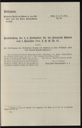 Verordnungsblatt des k.k. Ministeriums des Innern. Beibl.. Beiblatt zu dem Verordnungsblatte des k.k. Ministeriums des Innern. Angelegenheiten der staatlichen Veterinärverwaltung. (etc.) 19150215 Seite: 57