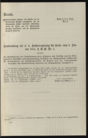 Verordnungsblatt des k.k. Ministeriums des Innern. Beibl.. Beiblatt zu dem Verordnungsblatte des k.k. Ministeriums des Innern. Angelegenheiten der staatlichen Veterinärverwaltung. (etc.) 19150215 Seite: 63