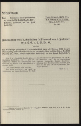 Verordnungsblatt des k.k. Ministeriums des Innern. Beibl.. Beiblatt zu dem Verordnungsblatte des k.k. Ministeriums des Innern. Angelegenheiten der staatlichen Veterinärverwaltung. (etc.) 19150215 Seite: 77