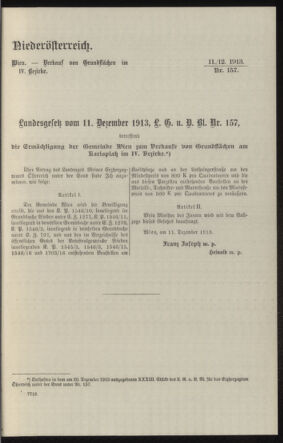 Verordnungsblatt des k.k. Ministeriums des Innern. Beibl.. Beiblatt zu dem Verordnungsblatte des k.k. Ministeriums des Innern. Angelegenheiten der staatlichen Veterinärverwaltung. (etc.) 19150215 Seite: 83