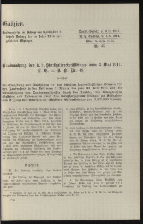 Verordnungsblatt des k.k. Ministeriums des Innern. Beibl.. Beiblatt zu dem Verordnungsblatte des k.k. Ministeriums des Innern. Angelegenheiten der staatlichen Veterinärverwaltung. (etc.) 19150215 Seite: 93