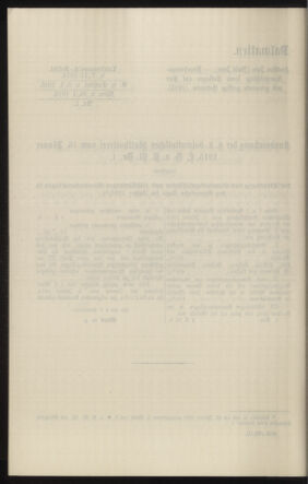 Verordnungsblatt des k.k. Ministeriums des Innern. Beibl.. Beiblatt zu dem Verordnungsblatte des k.k. Ministeriums des Innern. Angelegenheiten der staatlichen Veterinärverwaltung. (etc.) 19150430 Seite: 114