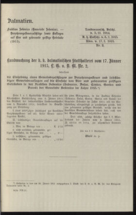 Verordnungsblatt des k.k. Ministeriums des Innern. Beibl.. Beiblatt zu dem Verordnungsblatte des k.k. Ministeriums des Innern. Angelegenheiten der staatlichen Veterinärverwaltung. (etc.) 19150430 Seite: 115