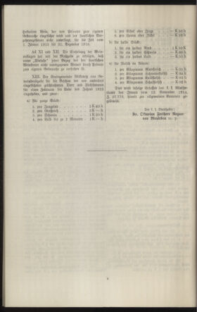 Verordnungsblatt des k.k. Ministeriums des Innern. Beibl.. Beiblatt zu dem Verordnungsblatte des k.k. Ministeriums des Innern. Angelegenheiten der staatlichen Veterinärverwaltung. (etc.) 19150430 Seite: 124