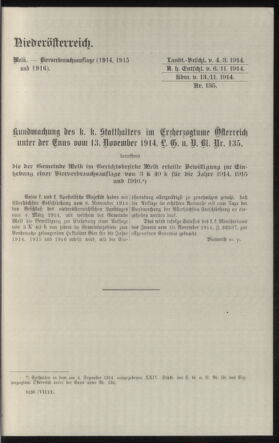 Verordnungsblatt des k.k. Ministeriums des Innern. Beibl.. Beiblatt zu dem Verordnungsblatte des k.k. Ministeriums des Innern. Angelegenheiten der staatlichen Veterinärverwaltung. (etc.) 19150430 Seite: 133