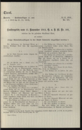 Verordnungsblatt des k.k. Ministeriums des Innern. Beibl.. Beiblatt zu dem Verordnungsblatte des k.k. Ministeriums des Innern. Angelegenheiten der staatlichen Veterinärverwaltung. (etc.) 19150430 Seite: 143