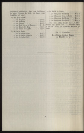 Verordnungsblatt des k.k. Ministeriums des Innern. Beibl.. Beiblatt zu dem Verordnungsblatte des k.k. Ministeriums des Innern. Angelegenheiten der staatlichen Veterinärverwaltung. (etc.) 19150430 Seite: 150