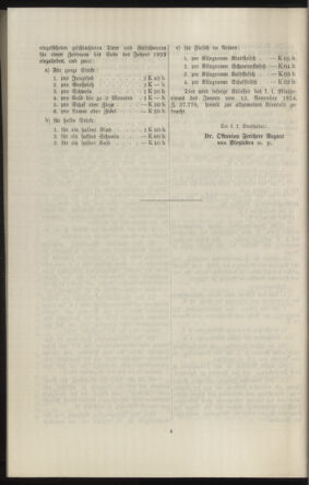 Verordnungsblatt des k.k. Ministeriums des Innern. Beibl.. Beiblatt zu dem Verordnungsblatte des k.k. Ministeriums des Innern. Angelegenheiten der staatlichen Veterinärverwaltung. (etc.) 19150430 Seite: 178