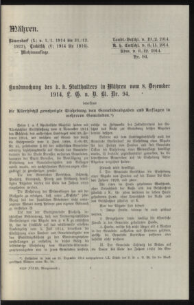 Verordnungsblatt des k.k. Ministeriums des Innern. Beibl.. Beiblatt zu dem Verordnungsblatte des k.k. Ministeriums des Innern. Angelegenheiten der staatlichen Veterinärverwaltung. (etc.) 19150430 Seite: 207