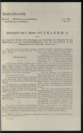 Verordnungsblatt des k.k. Ministeriums des Innern. Beibl.. Beiblatt zu dem Verordnungsblatte des k.k. Ministeriums des Innern. Angelegenheiten der staatlichen Veterinärverwaltung. (etc.) 19150430 Seite: 255