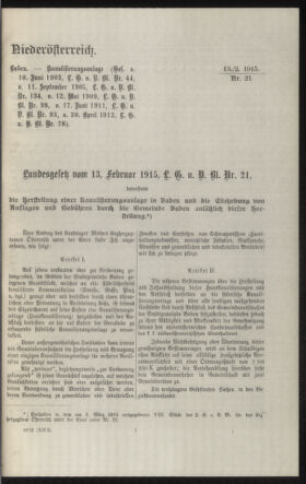 Verordnungsblatt des k.k. Ministeriums des Innern. Beibl.. Beiblatt zu dem Verordnungsblatte des k.k. Ministeriums des Innern. Angelegenheiten der staatlichen Veterinärverwaltung. (etc.) 19150430 Seite: 261