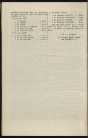 Verordnungsblatt des k.k. Ministeriums des Innern. Beibl.. Beiblatt zu dem Verordnungsblatte des k.k. Ministeriums des Innern. Angelegenheiten der staatlichen Veterinärverwaltung. (etc.) 19150430 Seite: 284