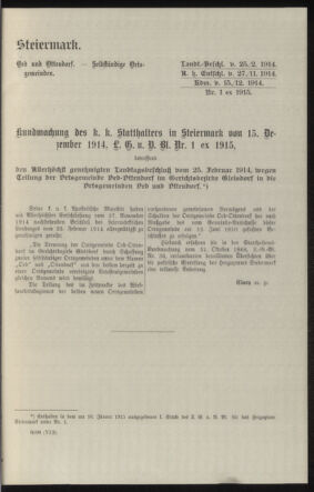 Verordnungsblatt des k.k. Ministeriums des Innern. Beibl.. Beiblatt zu dem Verordnungsblatte des k.k. Ministeriums des Innern. Angelegenheiten der staatlichen Veterinärverwaltung. (etc.) 19150430 Seite: 37