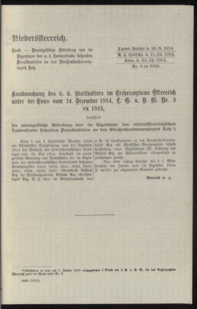 Verordnungsblatt des k.k. Ministeriums des Innern. Beibl.. Beiblatt zu dem Verordnungsblatte des k.k. Ministeriums des Innern. Angelegenheiten der staatlichen Veterinärverwaltung. (etc.) 19150430 Seite: 43