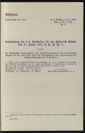 Verordnungsblatt des k.k. Ministeriums des Innern. Beibl.. Beiblatt zu dem Verordnungsblatte des k.k. Ministeriums des Innern. Angelegenheiten der staatlichen Veterinärverwaltung. (etc.) 19150430 Seite: 47