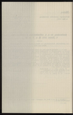 Verordnungsblatt des k.k. Ministeriums des Innern. Beibl.. Beiblatt zu dem Verordnungsblatte des k.k. Ministeriums des Innern. Angelegenheiten der staatlichen Veterinärverwaltung. (etc.) 19150430 Seite: 58