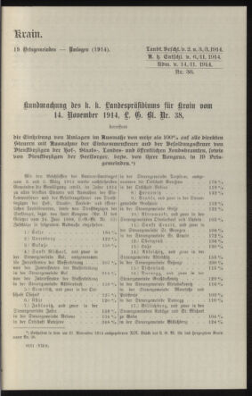 Verordnungsblatt des k.k. Ministeriums des Innern. Beibl.. Beiblatt zu dem Verordnungsblatte des k.k. Ministeriums des Innern. Angelegenheiten der staatlichen Veterinärverwaltung. (etc.) 19150430 Seite: 63