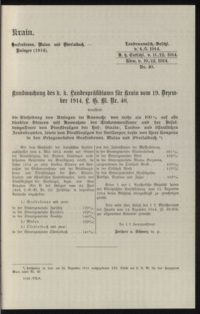 Verordnungsblatt des k.k. Ministeriums des Innern. Beibl.. Beiblatt zu dem Verordnungsblatte des k.k. Ministeriums des Innern. Angelegenheiten der staatlichen Veterinärverwaltung. (etc.) 19150430 Seite: 65