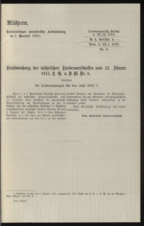 Verordnungsblatt des k.k. Ministeriums des Innern. Beibl.. Beiblatt zu dem Verordnungsblatte des k.k. Ministeriums des Innern. Angelegenheiten der staatlichen Veterinärverwaltung. (etc.) 19150430 Seite: 75