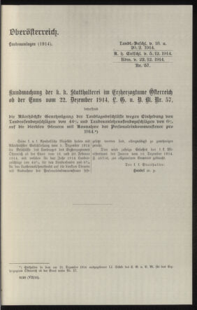 Verordnungsblatt des k.k. Ministeriums des Innern. Beibl.. Beiblatt zu dem Verordnungsblatte des k.k. Ministeriums des Innern. Angelegenheiten der staatlichen Veterinärverwaltung. (etc.) 19150430 Seite: 87