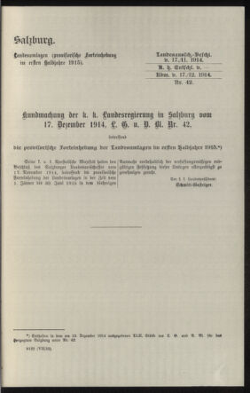 Verordnungsblatt des k.k. Ministeriums des Innern. Beibl.. Beiblatt zu dem Verordnungsblatte des k.k. Ministeriums des Innern. Angelegenheiten der staatlichen Veterinärverwaltung. (etc.) 19150430 Seite: 91