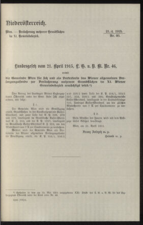 Verordnungsblatt des k.k. Ministeriums des Innern. Beibl.. Beiblatt zu dem Verordnungsblatte des k.k. Ministeriums des Innern. Angelegenheiten der staatlichen Veterinärverwaltung. (etc.) 19150630 Seite: 9