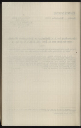 Verordnungsblatt des k.k. Ministeriums des Innern. Beibl.. Beiblatt zu dem Verordnungsblatte des k.k. Ministeriums des Innern. Angelegenheiten der staatlichen Veterinärverwaltung. (etc.) 19150915 Seite: 110