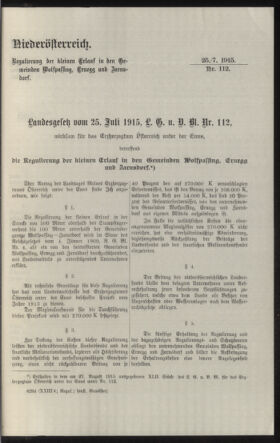 Verordnungsblatt des k.k. Ministeriums des Innern. Beibl.. Beiblatt zu dem Verordnungsblatte des k.k. Ministeriums des Innern. Angelegenheiten der staatlichen Veterinärverwaltung. (etc.) 19150915 Seite: 141