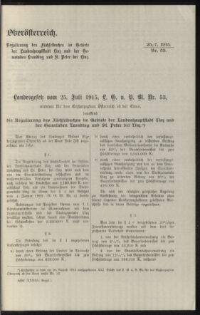 Verordnungsblatt des k.k. Ministeriums des Innern. Beibl.. Beiblatt zu dem Verordnungsblatte des k.k. Ministeriums des Innern. Angelegenheiten der staatlichen Veterinärverwaltung. (etc.) 19150915 Seite: 157