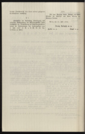 Verordnungsblatt des k.k. Ministeriums des Innern. Beibl.. Beiblatt zu dem Verordnungsblatte des k.k. Ministeriums des Innern. Angelegenheiten der staatlichen Veterinärverwaltung. (etc.) 19150915 Seite: 160