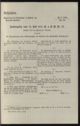 Verordnungsblatt des k.k. Ministeriums des Innern. Beibl.. Beiblatt zu dem Verordnungsblatte des k.k. Ministeriums des Innern. Angelegenheiten der staatlichen Veterinärverwaltung. (etc.) 19150915 Seite: 169