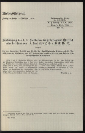 Verordnungsblatt des k.k. Ministeriums des Innern. Beibl.. Beiblatt zu dem Verordnungsblatte des k.k. Ministeriums des Innern. Angelegenheiten der staatlichen Veterinärverwaltung. (etc.) 19150915 Seite: 53