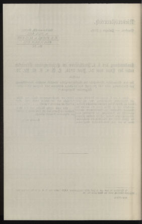 Verordnungsblatt des k.k. Ministeriums des Innern. Beibl.. Beiblatt zu dem Verordnungsblatte des k.k. Ministeriums des Innern. Angelegenheiten der staatlichen Veterinärverwaltung. (etc.) 19150915 Seite: 60