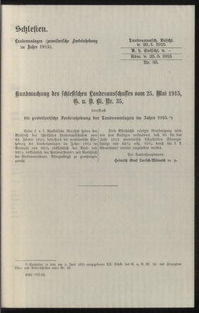 Verordnungsblatt des k.k. Ministeriums des Innern. Beibl.. Beiblatt zu dem Verordnungsblatte des k.k. Ministeriums des Innern. Angelegenheiten der staatlichen Veterinärverwaltung. (etc.) 19150915 Seite: 91