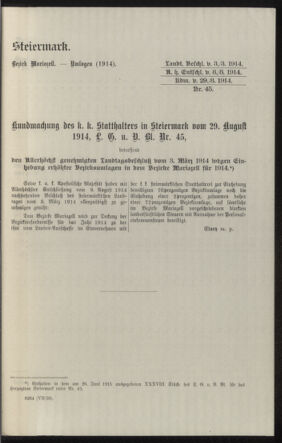 Verordnungsblatt des k.k. Ministeriums des Innern. Beibl.. Beiblatt zu dem Verordnungsblatte des k.k. Ministeriums des Innern. Angelegenheiten der staatlichen Veterinärverwaltung. (etc.) 19150915 Seite: 95