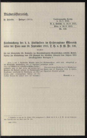 Verordnungsblatt des k.k. Ministeriums des Innern. Beibl.. Beiblatt zu dem Verordnungsblatte des k.k. Ministeriums des Innern. Angelegenheiten der staatlichen Veterinärverwaltung. (etc.) 19151220 Seite: 11