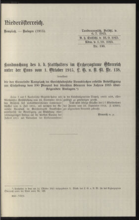 Verordnungsblatt des k.k. Ministeriums des Innern. Beibl.. Beiblatt zu dem Verordnungsblatte des k.k. Ministeriums des Innern. Angelegenheiten der staatlichen Veterinärverwaltung. (etc.) 19151220 Seite: 15