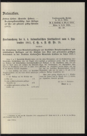 Verordnungsblatt des k.k. Ministeriums des Innern. Beibl.. Beiblatt zu dem Verordnungsblatte des k.k. Ministeriums des Innern. Angelegenheiten der staatlichen Veterinärverwaltung. (etc.) 19151220 Seite: 21