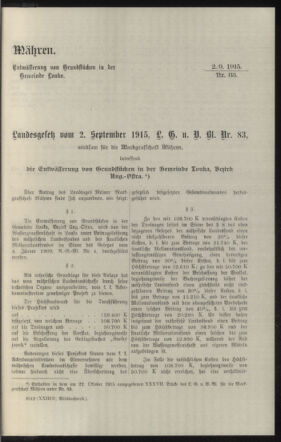 Verordnungsblatt des k.k. Ministeriums des Innern. Beibl.. Beiblatt zu dem Verordnungsblatte des k.k. Ministeriums des Innern. Angelegenheiten der staatlichen Veterinärverwaltung. (etc.) 19151220 Seite: 29