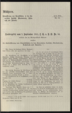 Verordnungsblatt des k.k. Ministeriums des Innern. Beibl.. Beiblatt zu dem Verordnungsblatte des k.k. Ministeriums des Innern. Angelegenheiten der staatlichen Veterinärverwaltung. (etc.) 19151220 Seite: 31