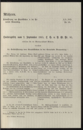 Verordnungsblatt des k.k. Ministeriums des Innern. Beibl.. Beiblatt zu dem Verordnungsblatte des k.k. Ministeriums des Innern. Angelegenheiten der staatlichen Veterinärverwaltung. (etc.) 19151220 Seite: 33