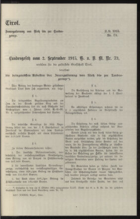 Verordnungsblatt des k.k. Ministeriums des Innern. Beibl.. Beiblatt zu dem Verordnungsblatte des k.k. Ministeriums des Innern. Angelegenheiten der staatlichen Veterinärverwaltung. (etc.) 19151220 Seite: 39