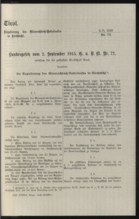 Verordnungsblatt des k.k. Ministeriums des Innern. Beibl.. Beiblatt zu dem Verordnungsblatte des k.k. Ministeriums des Innern. Angelegenheiten der staatlichen Veterinärverwaltung. (etc.) 19151220 Seite: 45