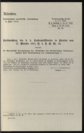 Verordnungsblatt des k.k. Ministeriums des Innern. Beibl.. Beiblatt zu dem Verordnungsblatte des k.k. Ministeriums des Innern. Angelegenheiten der staatlichen Veterinärverwaltung. (etc.) 19151220 Seite: 9