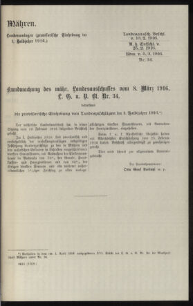 Verordnungsblatt des k.k. Ministeriums des Innern. Beibl.. Beiblatt zu dem Verordnungsblatte des k.k. Ministeriums des Innern. Angelegenheiten der staatlichen Veterinärverwaltung. (etc.) 19160630 Seite: 19