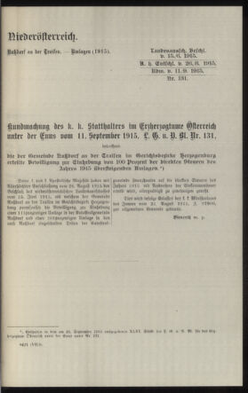 Verordnungsblatt des k.k. Ministeriums des Innern. Beibl.. Beiblatt zu dem Verordnungsblatte des k.k. Ministeriums des Innern. Angelegenheiten der staatlichen Veterinärverwaltung. (etc.) 19160630 Seite: 31