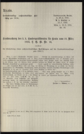 Verordnungsblatt des k.k. Ministeriums des Innern. Beibl.. Beiblatt zu dem Verordnungsblatte des k.k. Ministeriums des Innern. Angelegenheiten der staatlichen Veterinärverwaltung. (etc.) 19160630 Seite: 55