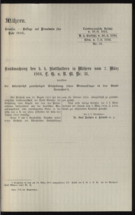 Verordnungsblatt des k.k. Ministeriums des Innern. Beibl.. Beiblatt zu dem Verordnungsblatte des k.k. Ministeriums des Innern. Angelegenheiten der staatlichen Veterinärverwaltung. (etc.) 19160630 Seite: 57